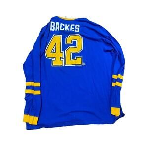 St. Louis Blues | Men’s XXL #42 David Backes Long-Sleeve Shirt
